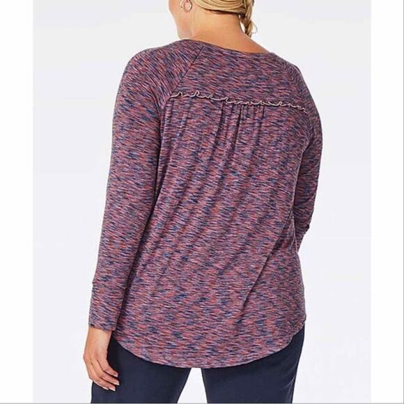 Matilda Jane Moment with You Planetarium Purple Top - Picture 3 of 7